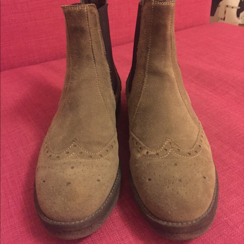 Suede Chelsea Boots